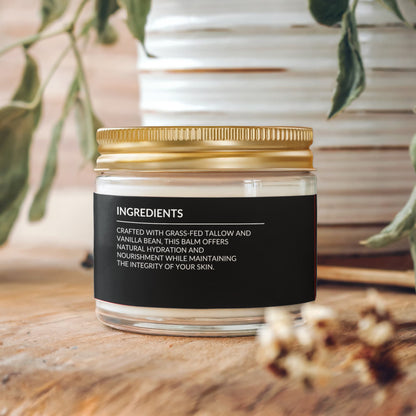 Whipped Grass-Fed Tallow Balm with Vanilla Bean